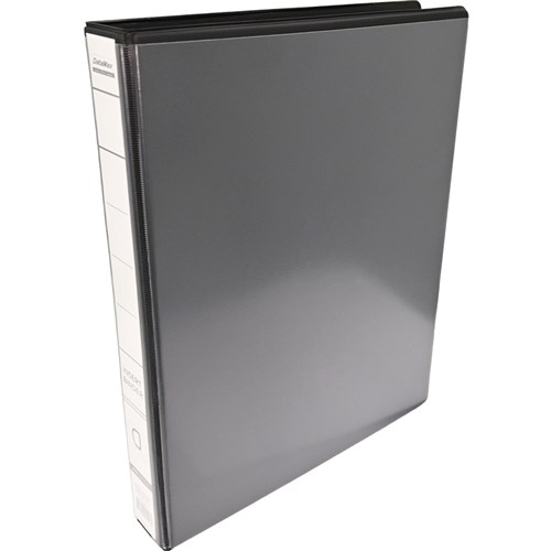 DataMax INS252 Insert Binder 25mm Spine 2 Ring_BLK - Theodist