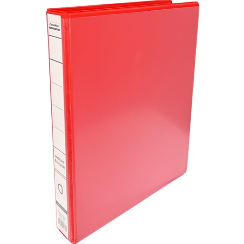 DataMax INS253 Insert Binder 25mm Spine 3 Rings_RED - Theodist