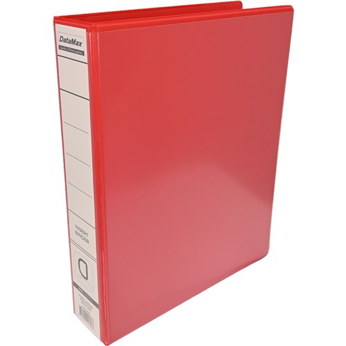 DataMax INS402 Insert Binder 40mm Spine 2 Ring_RED - Theodist