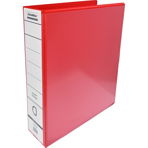 DataMax INS502 Insert Binder 50mm Spine 2 Rings_RED - Theodist