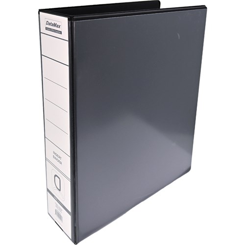 DataMax INS504 Insert Binder 50mm Spine 4 Rings_BLK - Theodist