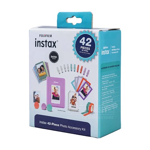 Fujifilm Instax 42 Pieces Photo Accessory Kit - Theodist