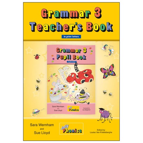 Jolly Phonics JL100 Grammar 3 Teacher’s Book (in print letters) - Theodist