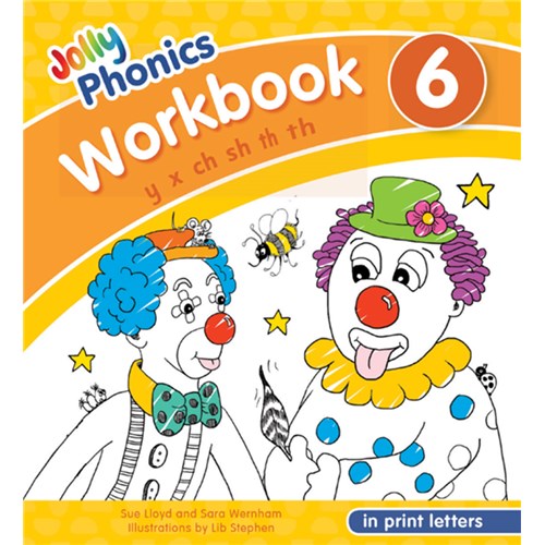 Jolly JL561 Phonics Workbook 6 - y x ch sh th th - Theodist