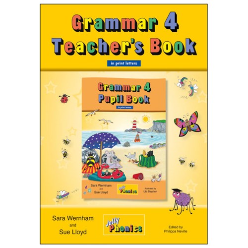 Jolly Phonics JL771 Grammar 4 Teacher’s Book (in print letters) - Theodist