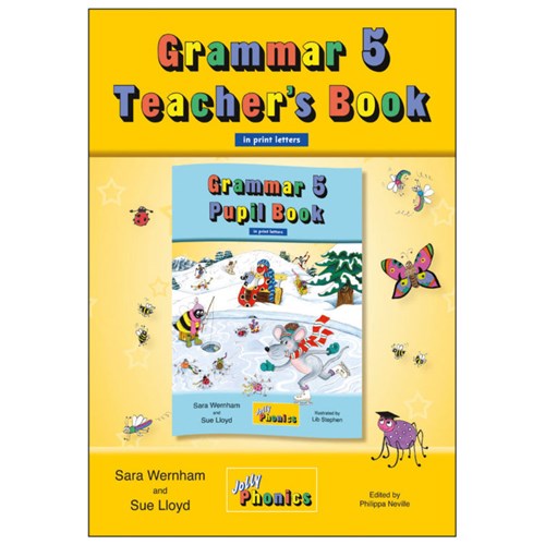 Jolly Phonics JL860 Grammar 5 Teacher’s Book (in print letters) - Theodist