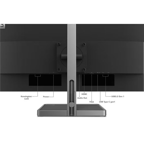 Lenovo 27" Monitor L27m-30 FHD 75Hz, VGA+HDMI+USBC+A- Display 66DEKAC2AU_4 - Theodist