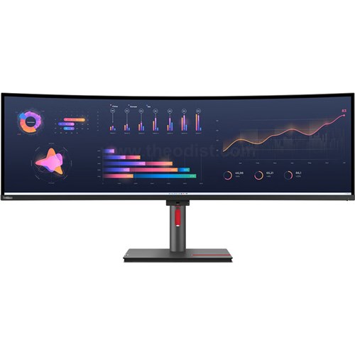 Lenovo ThinkVision P49W-30 49" Dual QHD Curved Monitor - Theodist