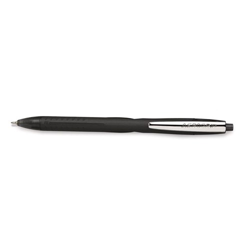 Unimax Aerogrip Retractable Ballpoint Pen Fine 0.7mm_BLK - Theodist