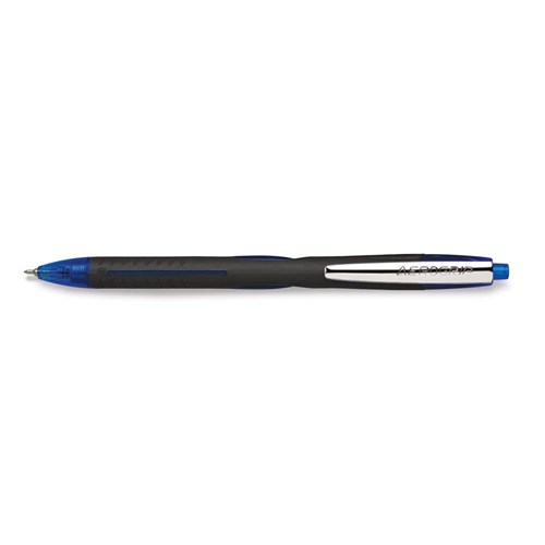 Unimax Aerogrip Retractable Ballpoint Pen Fine 0.7mm_BLU - Theodist