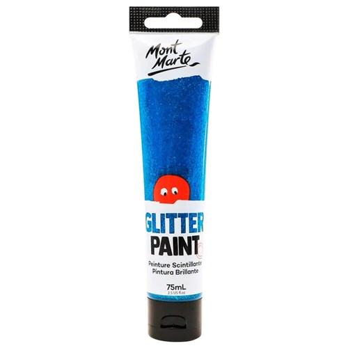 Mont Marte MKGL75 Glitter Paints 75mL - Assorted Colours_LBL - Theodist