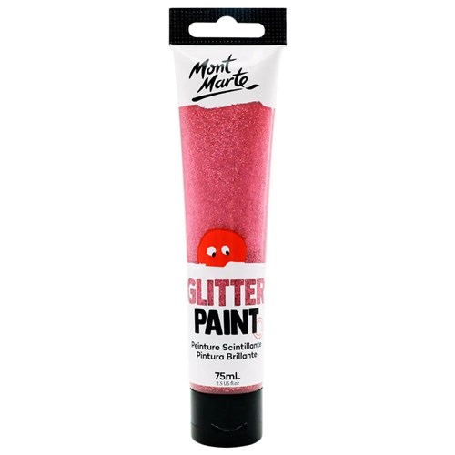 Mont Marte MKGL75 Glitter Paints 75mL - Assorted Colours_PNK - Theodist