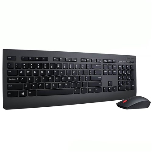 Lenovo MKLENPRO Keyboard and Mouse Wireless Combo US English 4x30h56796 - Theodist