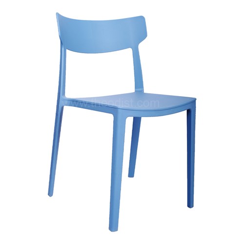 Plastic Chair Outdoor MS11PP 515x480x455/785mm_BLU - Theodist