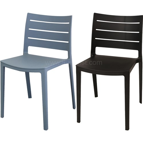 Plastic Chair Outdoor Dining MS26PP 420x510x450/780mm - Theodist