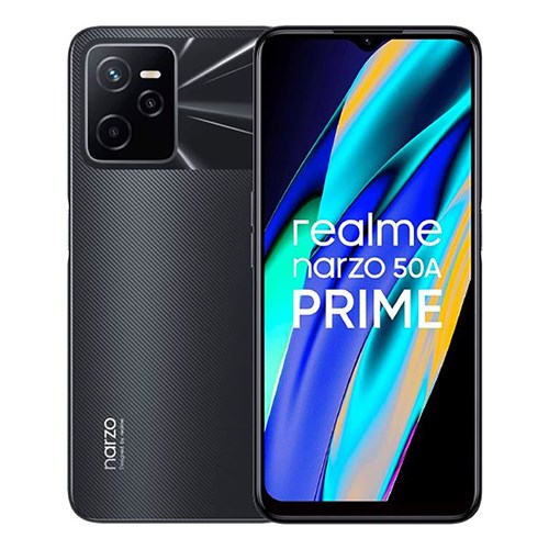 Realme Narzo 50A Prime Mobile Phone 4GB + 128GB, Black - Theodist