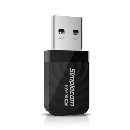 Simplecom NW608 Adapter Dual Wireless USB 3.0 Wifi 5 AC1300 - Theodist
