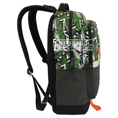 Pace P1028 Student Backpack, Green Leaves_2 - Theodist