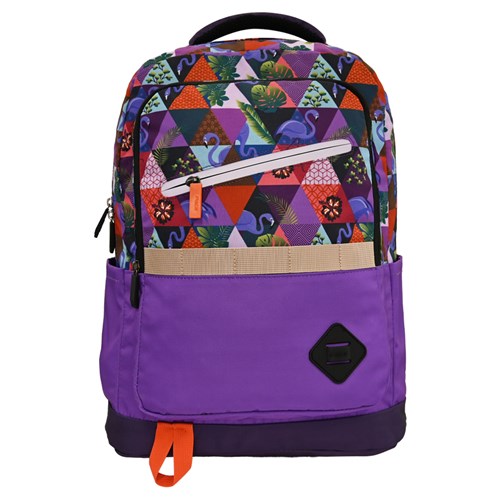 Pace P1029 Student Backpack, Purple Flamingo - Theodist