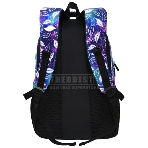 Pace P57408 Student Backpack, Purple Leaves_3 - Theodist