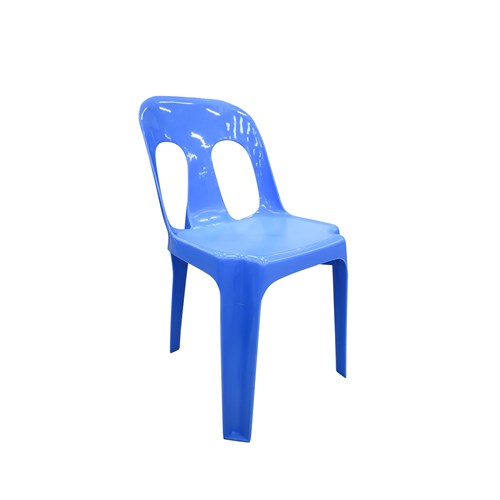 Pipee Heavy Duty Plastic Chair_BLU - Theodist