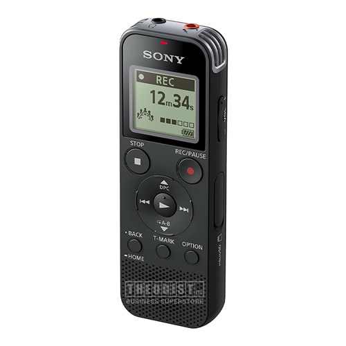 Sony ICD-PX470 IC Recorder 4GB 159hrs 38.3x114.1x19.3mm - Theodist