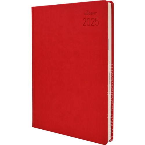 Regent REG541ASSTD 2025 A4 Diary Black, Blue, Red Day to Page_1 - Theodist