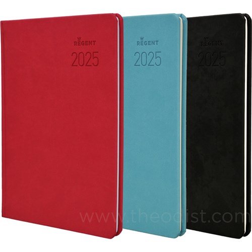 Regent REG557ASSTD 2025 A5 Diary Week to View - Theodist