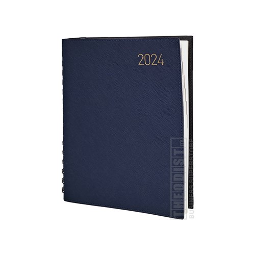 Regent REG651 2024 A5 Diary Day to Page_BLU - Theodist