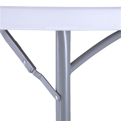 Folding Plastic Table RT180 Round 180DIAx740mm_3 - Theodist