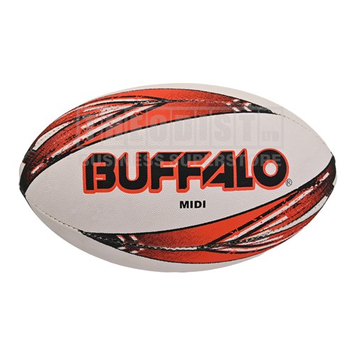 Buffalo RUG192 Sports Rugby League Ball_WHT - Theodist