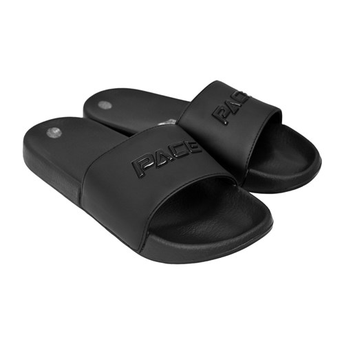 Pace Slide Sandals Black Size 40 - Theodist