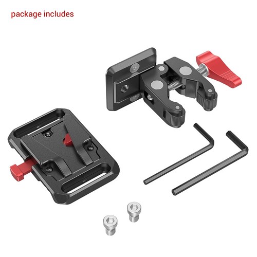 Smallrig SR2989 Mini V Mount Battery Plate with Clamp Universal_4 - Theodist