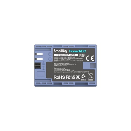 SmallRig SR4264 Rechargeable Camera Battery LP-E6NH USB-C_1 - Theodist