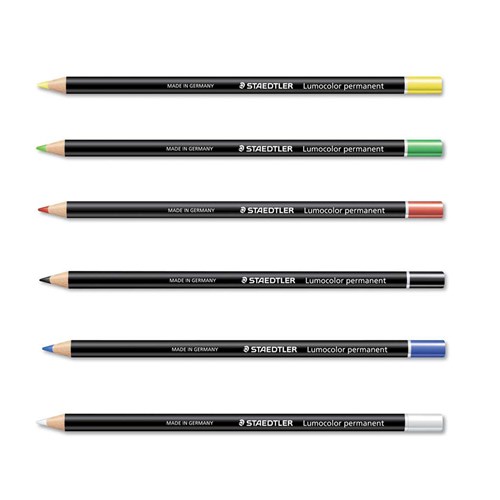  Staedtler Lumocolor Permanent Glasochrom 108 20 Pencils - Theodist