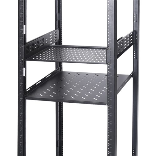 Sharkrack SUAFS0160W 425MM Deep Fixed Shelf for 600MM Deep Wall Network Racks_1 - Theodist