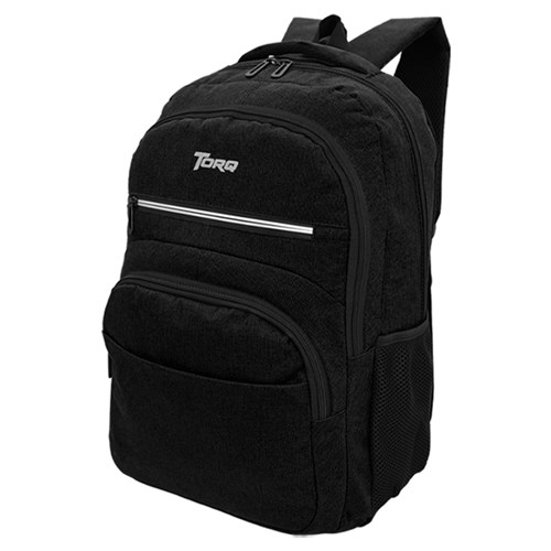 Torq TQ0078 Student Backpack Suits 15.6" Laptop_BLK - Theodist