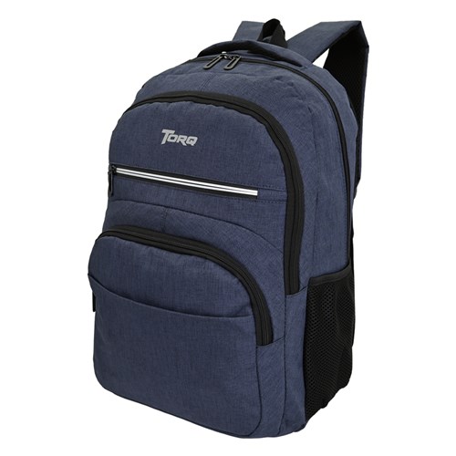 Torq TQ0078 Student Backpack Suits 15.6" Laptop_BLU - Theodist