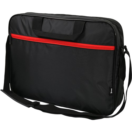 Torq TQ3295 Laptop Bag Suit 15.6" Black w/ Red Front Zipper_1 - Theodist