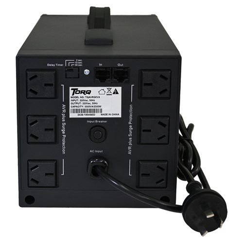 Torq TQAVR5KVA Automatic Voltage Regulator AVR 5KVA_1 - Theodist