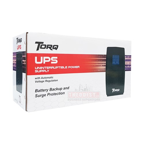 Torq TQUPS1KV Line Interactive UPS 1000VA/600W with LCD_5 - Theodist