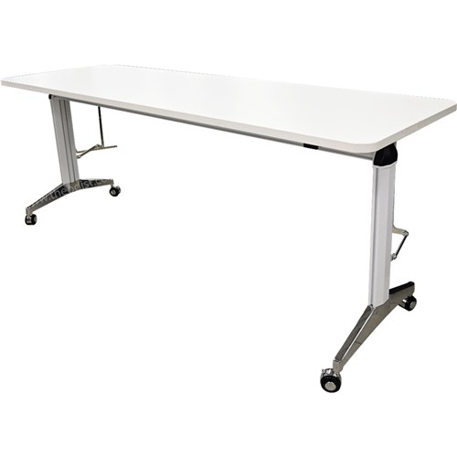 Training Folding Table TR01 1800Lx600Wx750H White - Theodist