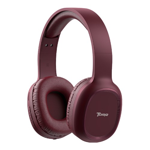 Torq Tunes TT2590 Multi-Function Wireless Headphones, Red_1 - Theodist