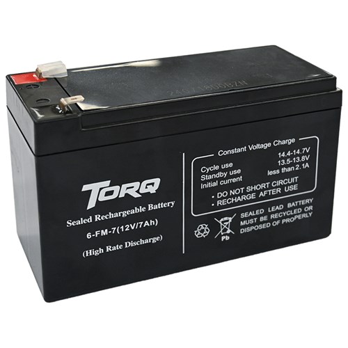 Torq Sealed Rechargeable Battery 6-FM-7(12V/7Ah) - Theodist