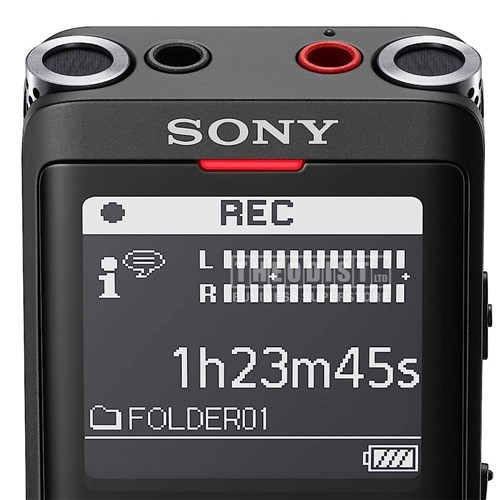 Sony ICD-UX570F Stereo IC Recorder 4GB 159hrs 36.6x102.8x12.2mm_4 - Theodist