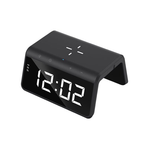 Havit W320 Wireless Charger, Alarm Clock, Ambient Light_2 - Theodist