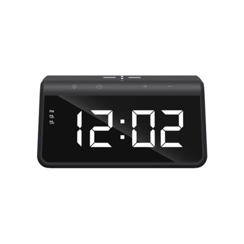 Havit W320 Wireless Charger, Alarm Clock, Ambient Light_1 - Theodist