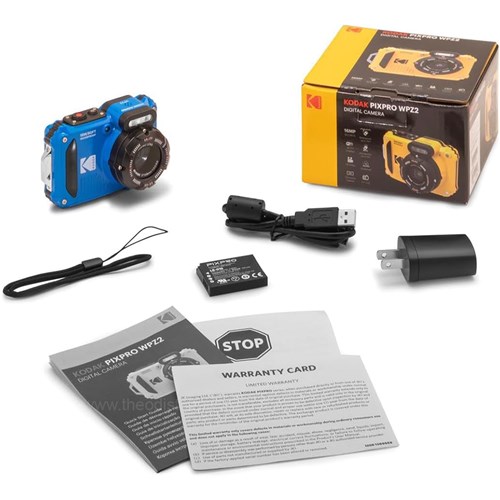 Kodak WPZ2 Waterproof Camera Blue_5 - Theodist