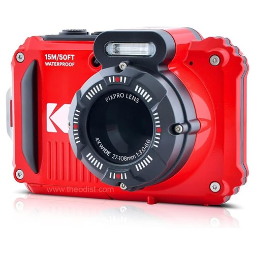 Kodak WPZ2 Waterproof Camera Red_2 - Theodist