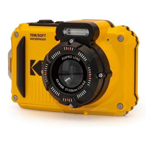 Kodak WPZ2 Waterproof Camera Yellow_2 - Theodist